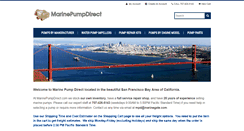 Desktop Screenshot of marinepumpdirect.com